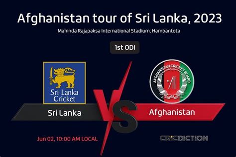 sri lanka vs afghanistan today match live